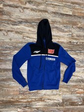 Mens Yamaha Factory Racing Full Zip Hoodie Size Small YZR-M1 20 El Diablo