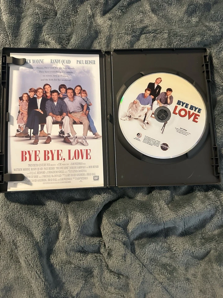 Bye Bye Love (DVD 1995) Randy Quaid Paul Reiser Janeane Garafalo Oop Like New Foto 2 de 3