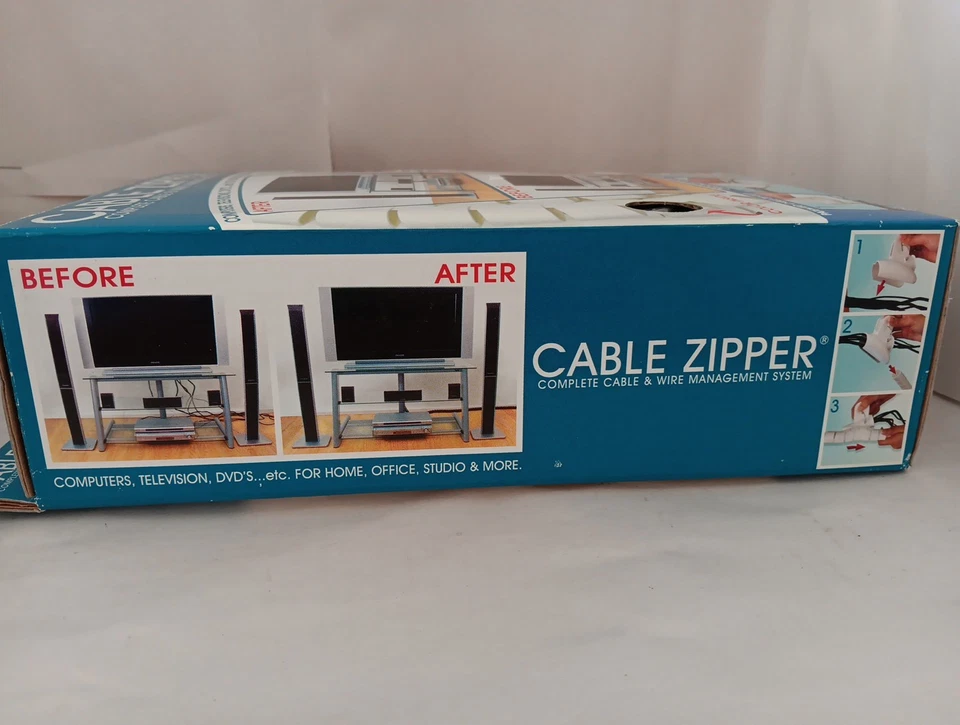 Cable Zipper Complete Cable and Wire Management System EvriHolder WHITE - Image 2 of 4