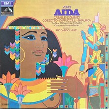 Verdi - Aida - Muti, Domingo, Caballé (Coffret 3LP) (M/VG+)