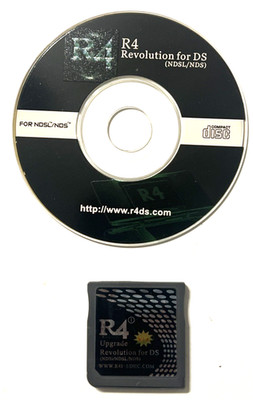 Original R4 Revolution for Nintendo DS Flash Cartridge w/ Software CD