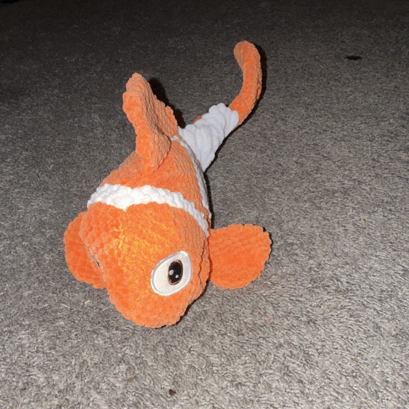 Molantaulue Premium Plush Fish Dog Toy for Medium Large Dogs MPN X0045O6JLH