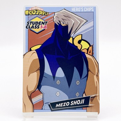 Mezo Shoji My Hero Academia Hero's Chips Card Shueisha Japan Anime