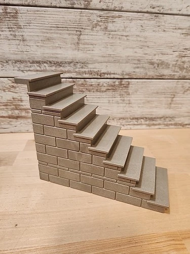 PLAYMOBIL VINTAGE 3666 KING'S CASTLE EXTERIOR STAIRS GREY STONE