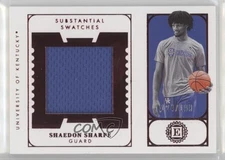 2022-23 Panini Chronicles Draft Picks Red 124/199 Shaedon Sharpe #ES-SHA RC 0g90