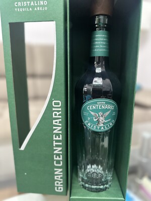 Gran Centenario Cristalino Bottle Box | eBay