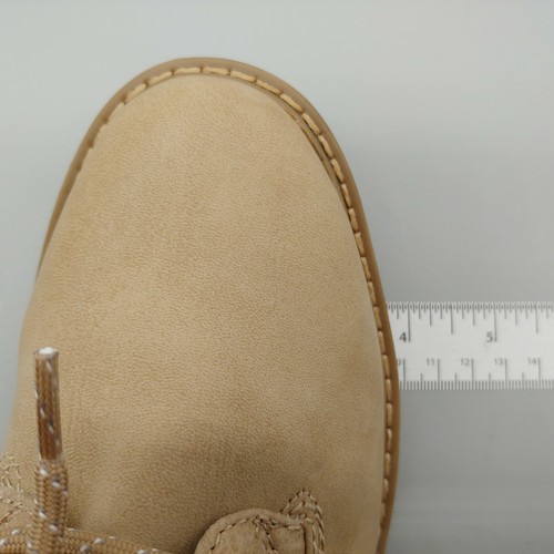 Call it Spring Womans Lace Up Ankle High Snow Boots Beige Fur Lined EUR 37 NEW - Picture 6 of 8