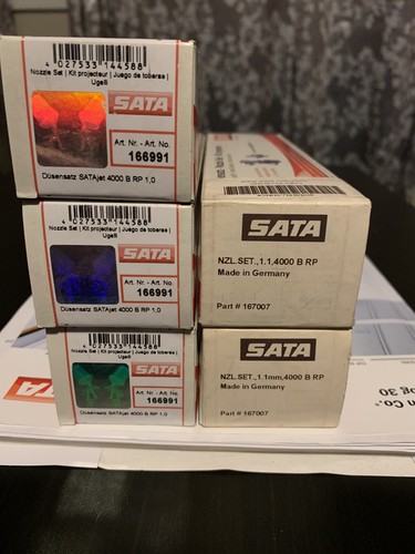 セットで SATAjet 4000 B RP 1,2W Nozzle Set① 未開封 iuCA1