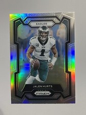 2023 Panini Prizm Jalen Hurts #244 Silver Prizm Philadelphia Eagles