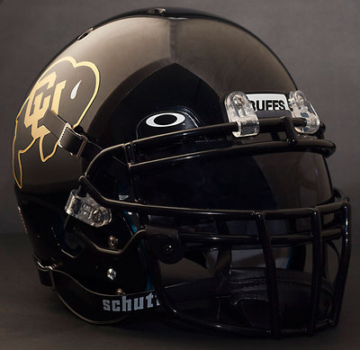 *CUSTOM* COLORADO BUFFALOES NCAA Schutt XP Authentic GAMEDAY Football Helmet