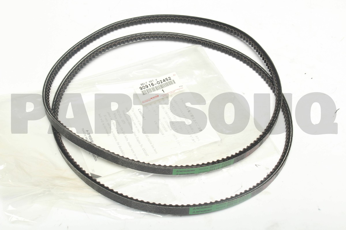 9091602452 Genuine Toyota BELT, V(FOR FAN & ALTERNATOR) 90916 