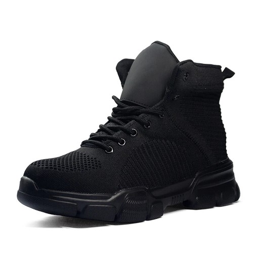 High Top Protective Men's Safety Shoe Outdoor Work Steel Toe Indestructible Boot - 第 8/15 張圖片