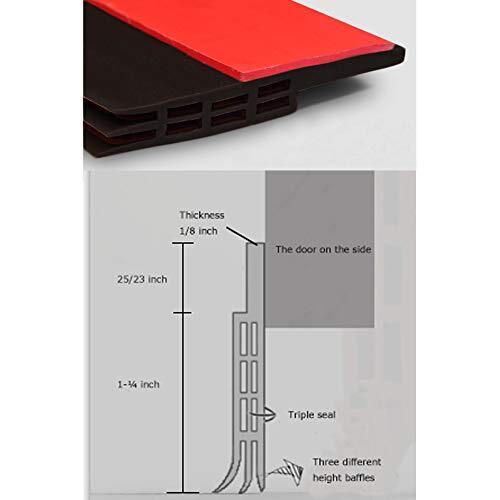 Self Adhesive Door Sweep Draft Stopper Camel Home Weather Stripping