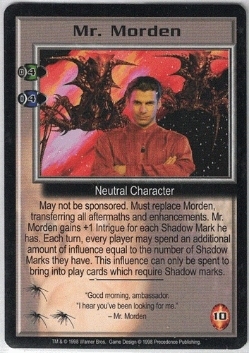 Babylon 5 CCG The Shadows Ed Individual Card Sale Near Mint or Better.  - Bild 11 von 24