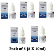 C-NAC Eye Drops N-Acetyl-Carnosine C NAC Eye Drops 10 ML Pack Of 5
