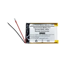 3.7V 1800mAh Replacement Battery For Simrad WR20, WR20 Remote Commander, CP-WR20