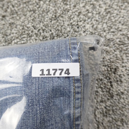 VTG Lucky Brand Jeans Women 2 Blue Denim Low Rise Flare Boot Whiskered USA Y2K - Bild 18 von 18