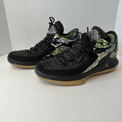 Nike Air Jordan XXXII Low AH-3347-021 Black/Metallic/Gold  display picture 1