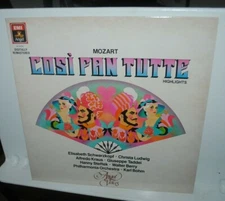 Karl Bohm, MOZART: COSI FAN TUTTE - HIGHLIGHTS, LP record, NM, Angel AV-34002