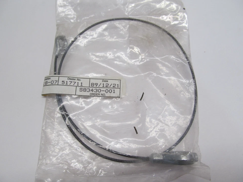 1977 ARCTIC CAT PANTERA HOOD CABLE NEW NOS OEM 0109-947 - Image 4 of 4