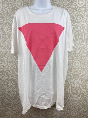 New- Gay Pride Pink Triangle T-shirt 