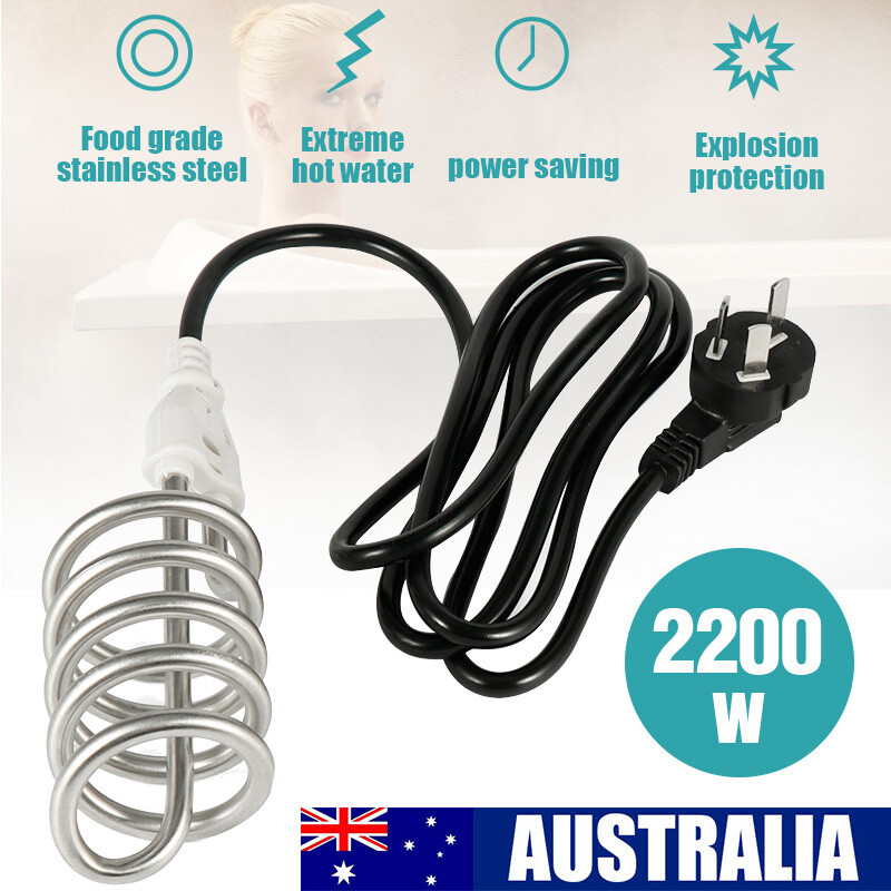 2200 Watts Immersion Bucket Water Heater Electric Heating Element - Main Image
