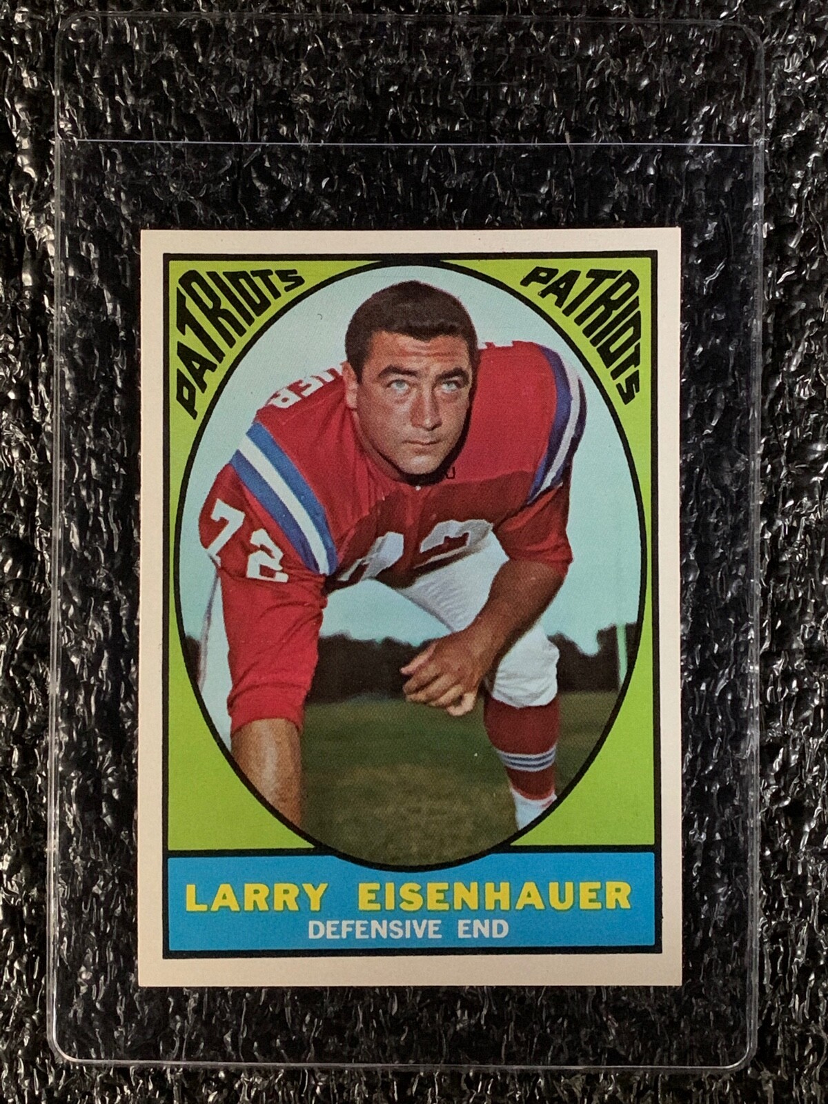 1967 Topps Football #9 Larry Eisenhauer NM