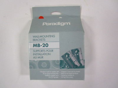 Paradigm MB 20 Speaker wall mount bracket
