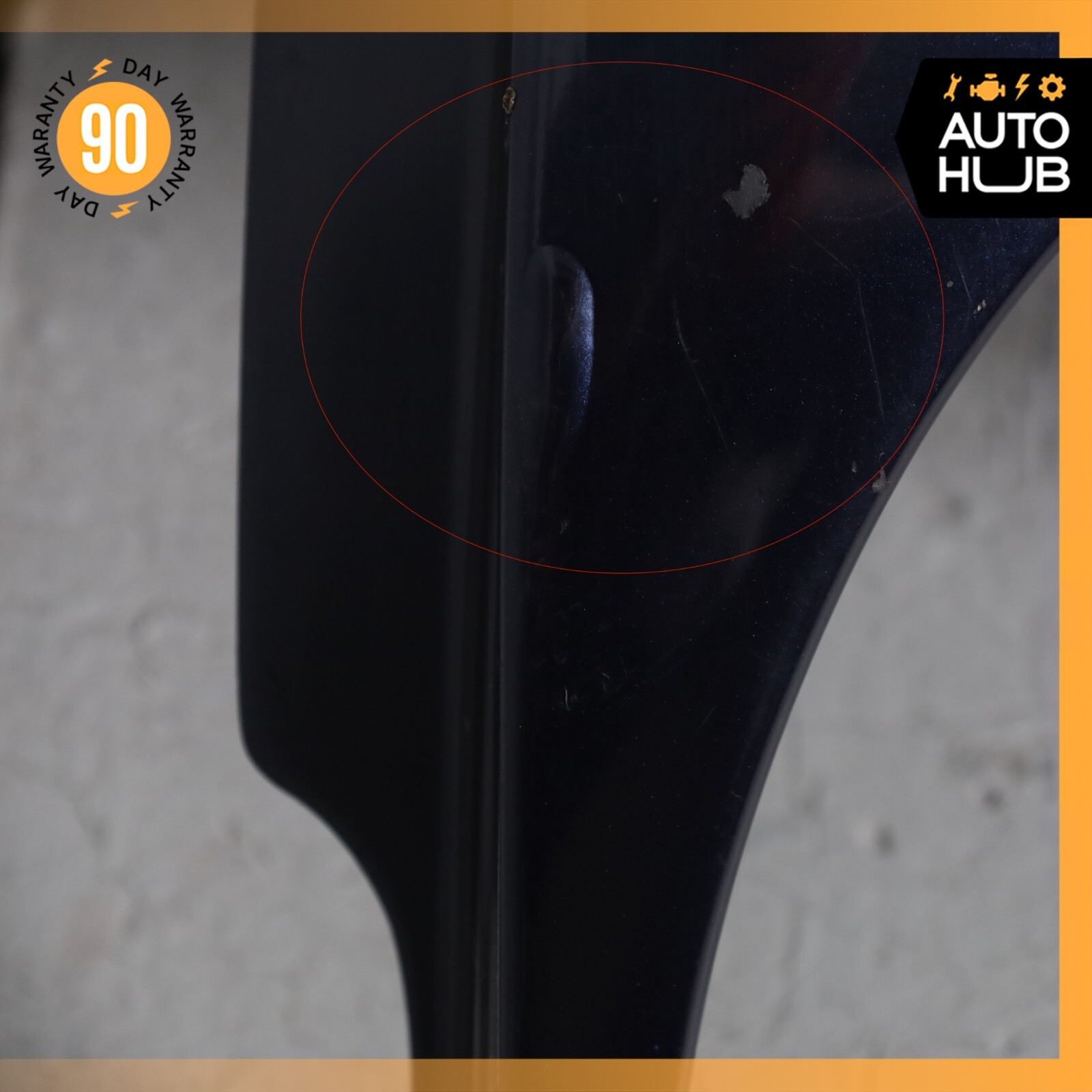 03-11 Bentley Continental GT GTC Left Driver Side Fender Assembly Blue OEM
