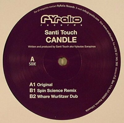 Santi Touch Candle (3 mixes)  [Maxi 12'']