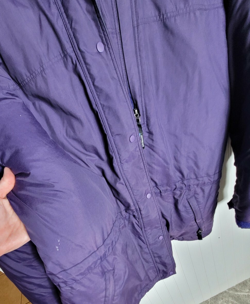 Vintage Patagonia Womens Purple Full Zip Ski Snowboarding Parka Sz