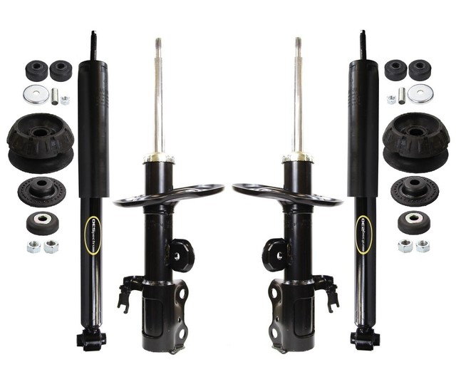 Monroe Front & Rear Struts & Shocks & Mounts Kit For Toyota Prius V