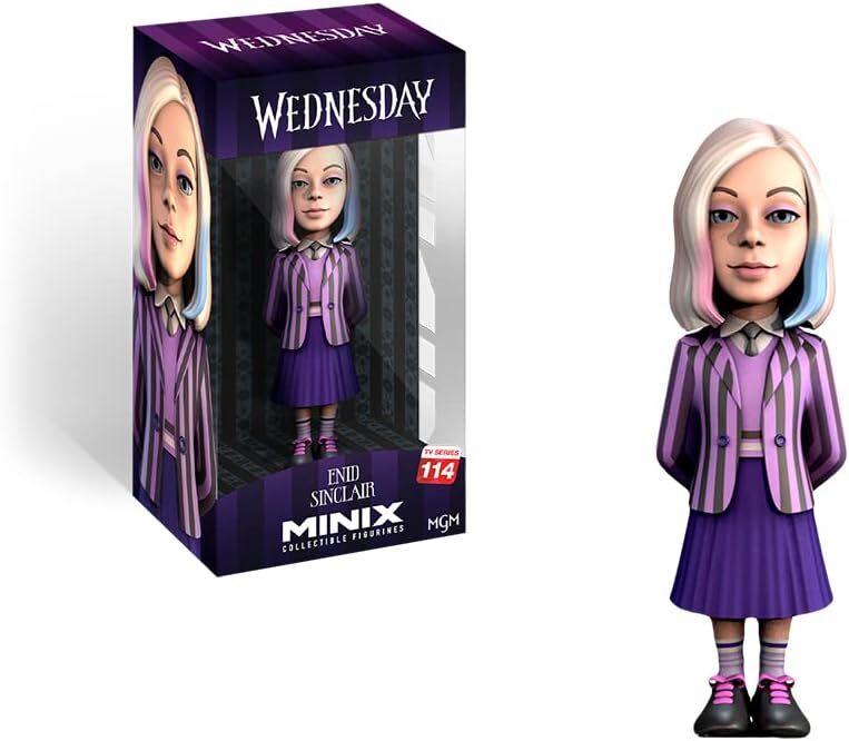 Модель Bandai Minix Энид Синклер Коллекционная фигурка Энид из сериала Среда