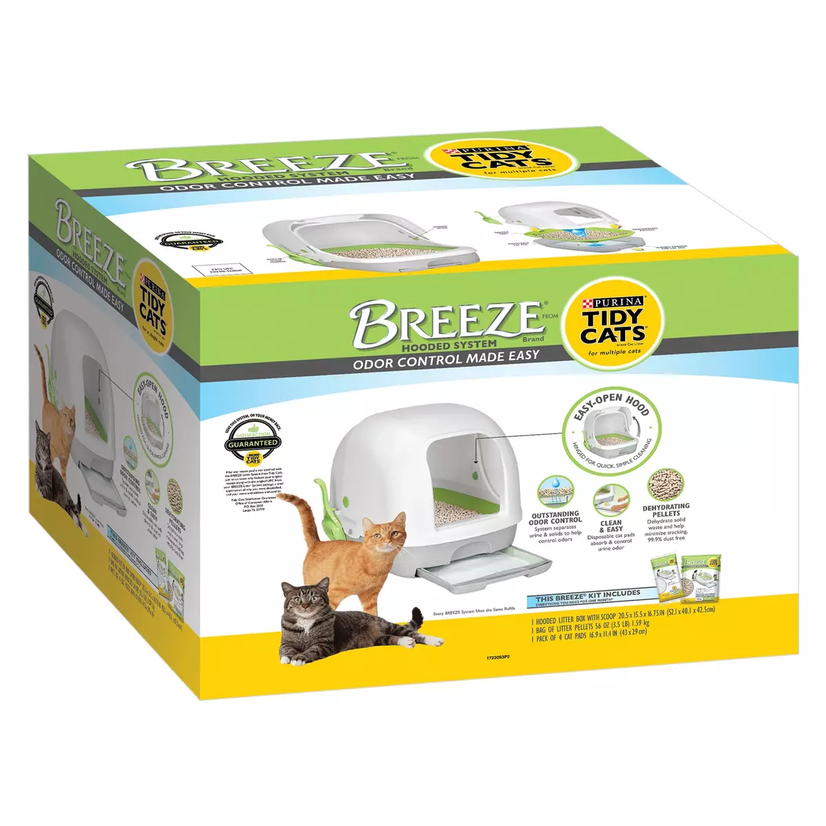 Cat top litter systems