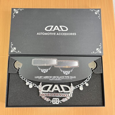 Garson D.A.D White Crystal Luxury Mirror Necklace DAD VIP JDM | eBay