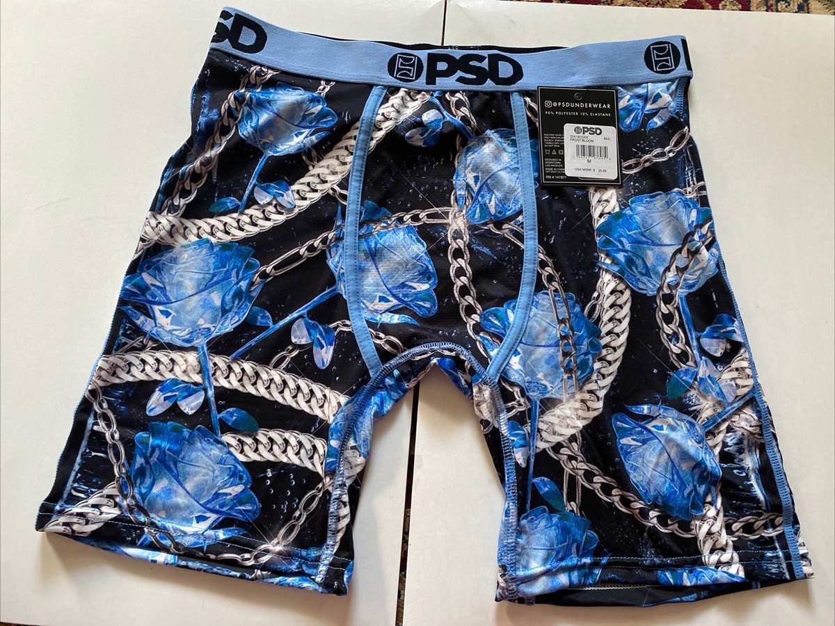 Ethika Men's MID Boxer Brief - Lace Me Design, 6" Inseam, Soft 4-Way Stretch