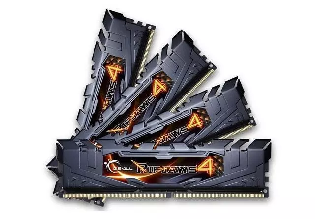 16GB G.Skill Ripjaws 4 DDR4 2400MHz PC4 19200 CL15 Quad Kit 4x4GB