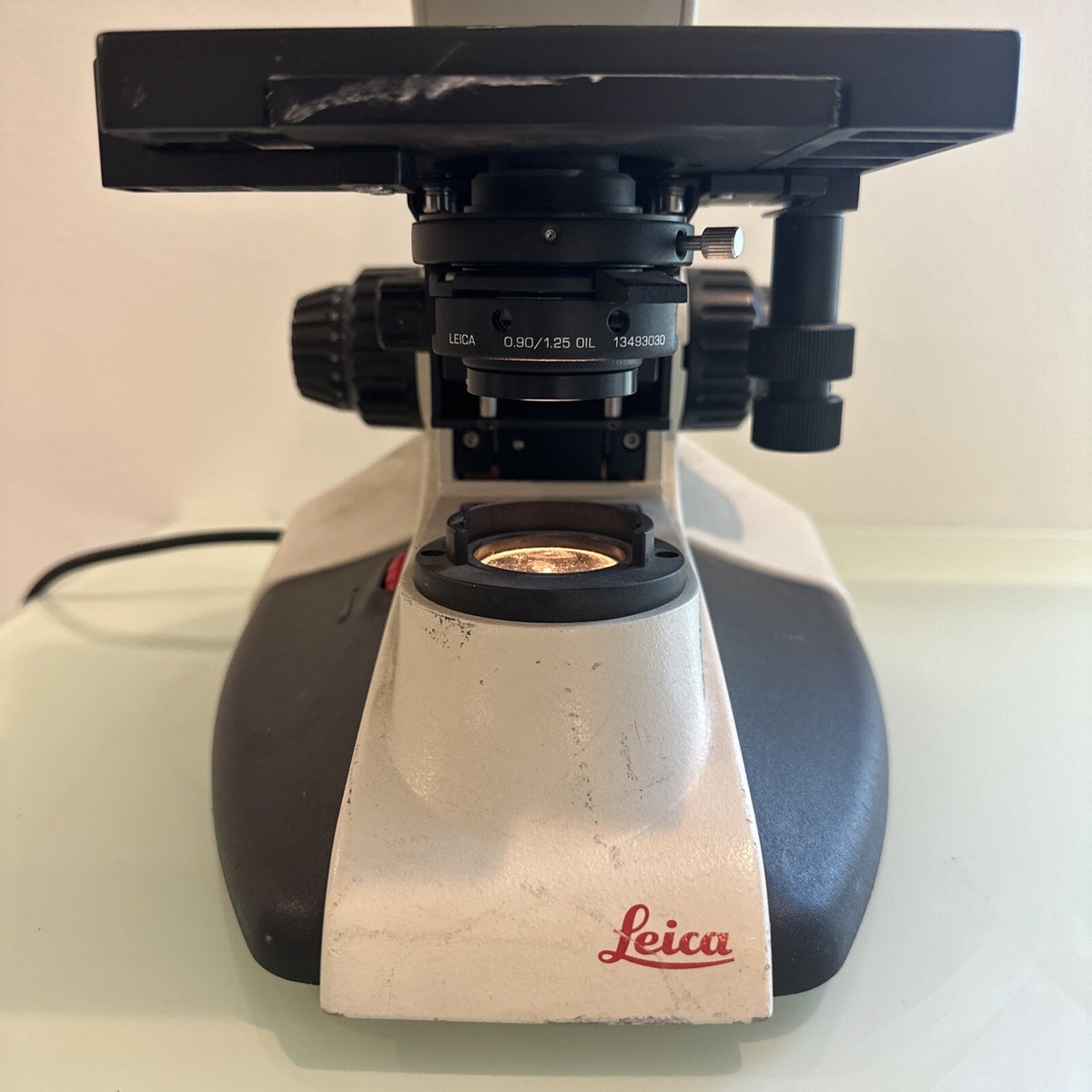 Leica CME 1349521X Binocular Microscope - White | eBay