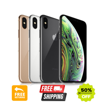 Apple iPhone XS 256GB 64GB Factory Unlocked Att (GSM+CDMA) iOS Smartphone