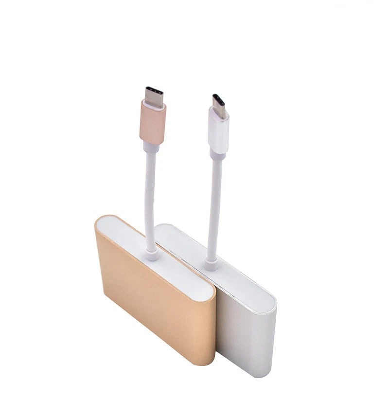 Type C To VGA USB 3.0 USB-C Charging Port Video Adapter Converter For Macbook - Image 4 of 4