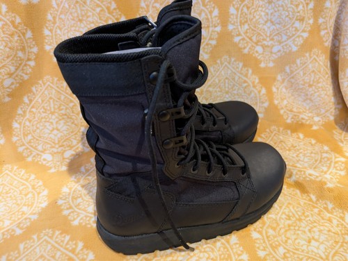 Danner 50122 Hombres Taquión 8" Negro Senderismo Botas de Trabajo Zapatos Para Hombre Talla 5 EE - Imagen 2 de 5