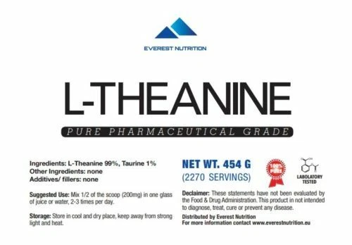 L-TEANINA TEANINA POLVO FARMACÉUTICO PURO COMBATE EL ESTRÉS ANSIEDAD DEPRESIÓN - Imagen 4 de 4