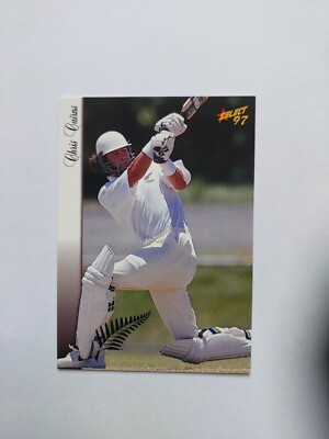 1997-98 SELECT CRICKET CARD ACB CONTRACT PLAYER CHASE CARD  28- CHRIS CAIRNS  NM