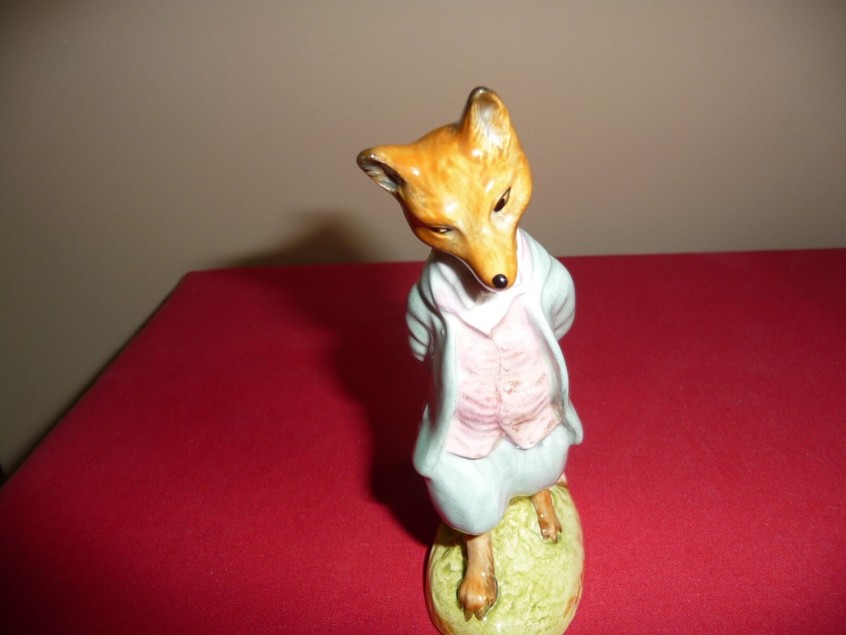 ロイヤルアルバート Foxy WhiskeredGentleman フィギュリン Royal Albert Foxy Whiskered Gentleman – Beatrix Potter