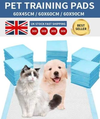 JUPITERJX HEAVY DUTY LARGE PUPPY PET TRAINING WEE PEE TOILET PADS PAD FLOOR MATS DOG CAT