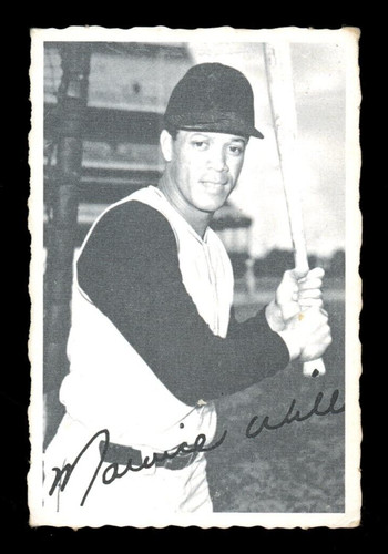 Maurie Wills 1969 O Pee Chee Deckle card