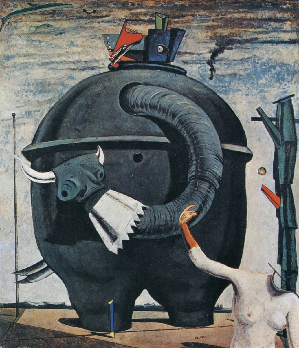 Max ernst the elephant celebes 1921