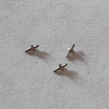 3 HAMPDEN 3/0 SIZE 9720-424 BALANCE STAFFS -1 PIVOT 9  10 NOS --- F 105