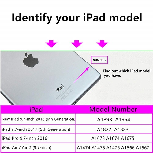 Silicone Case For iPad 9.7" Pro 2016/2017/2018/ Air 1/2 - Built-in Handle Stand - Picture 30 of 36