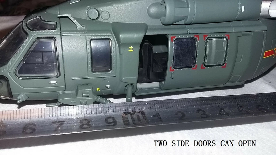 1/55 1/50 ? China Zhi-20 army military helicopter DIECAST model NO STAND NO BOX - Image 2 of 4